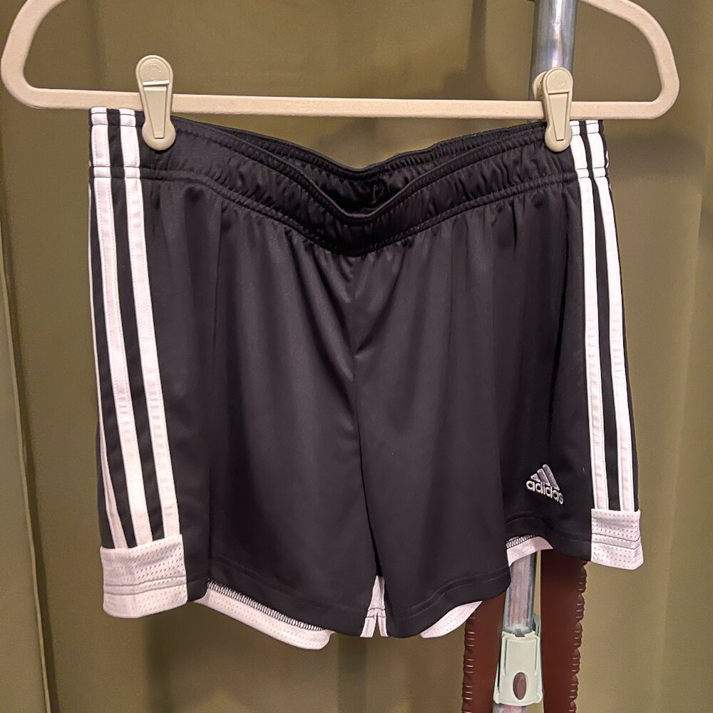 ADIDAS Tastigo Aeroready Black Athletic Shorts Women's sz Medium